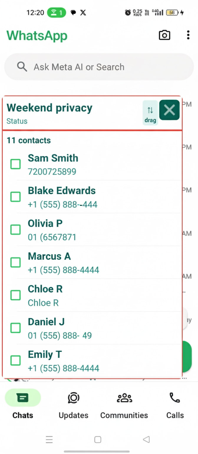 Guided Overlay Checklist screenshot